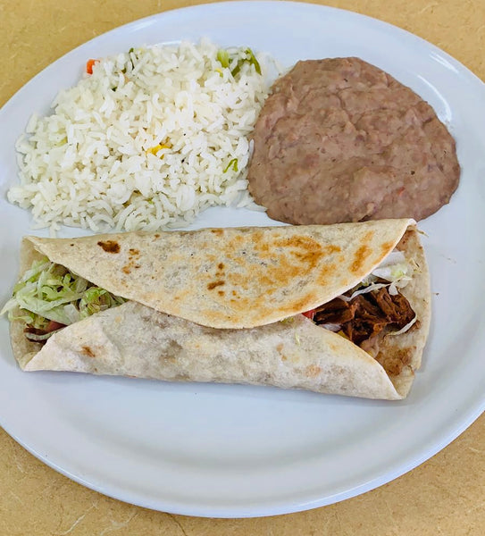 Burrito de picadillo